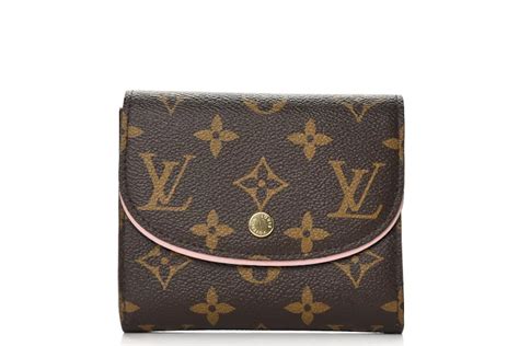 Louis Vuitton Compact Wallet Ariane Monogram Rose Ballerine